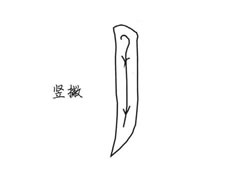 楷書(shū)《麻姑仙壇記》豎撇筆畫(huà)特色